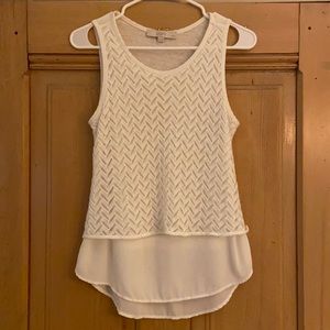 Loft white blouse size: SP